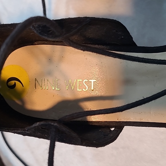 Nine West Women's Suede Strappy PeepToe - Picture 10 of 12